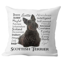 Load image into Gallery viewer, Why I Love My Rottweiler Cushion Cover-Home Decor-Cushion Cover, Dogs, Home Decor, Rottweiler-Scottish Terrier-24