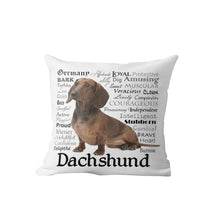 Load image into Gallery viewer, Why I Love My Rottweiler Cushion Cover-Home Decor-Cushion Cover, Dogs, Home Decor, Rottweiler-Dachshund-8