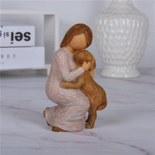 Load image into Gallery viewer, Woman and Chocolate Labrador Love Resin Ornaments-Home Decor-Chocolate Labrador, Dogs, Figurines, Home Decor, Labrador-11