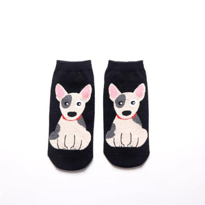 Womens Ankle Length Socks for Dog LoversApparel