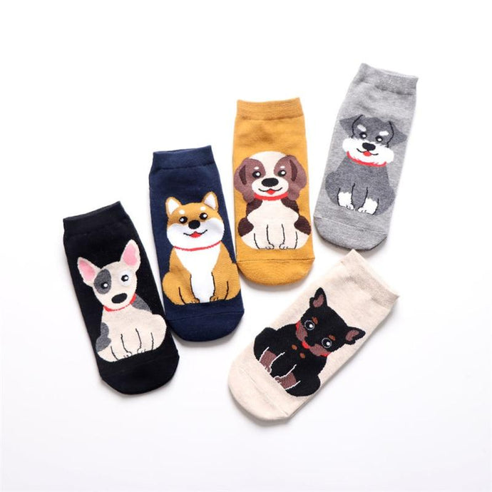 Womens Ankle Length Socks for Dog LoversApparel