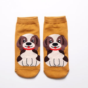 Womens Ankle Length Socks for Dog LoversSocksBeagle