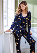 Load image into Gallery viewer, Yellow-Gold Dalmatian Pajama SetPajamas