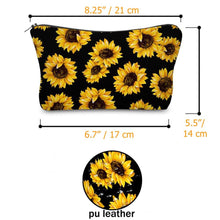 Load image into Gallery viewer, Yellow Labrador in Bloom Make Up BagAccessories