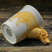 Load image into Gallery viewer, Yellow Labrador Love 3D Ceramic Cup-Mug-Dogs, Home Decor, Labrador, Mugs-6