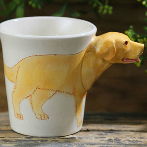 Yellow Labrador Love 3D Ceramic Cup-Mug-Dogs, Home Decor, Labrador, Mugs-9