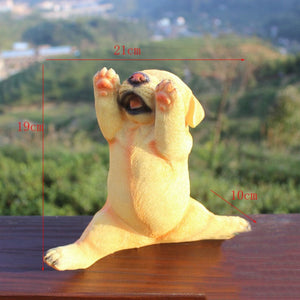 Yoga Labrador Garden Statue-Home Decor-Dogs, Home Decor, Labrador, Statue-4