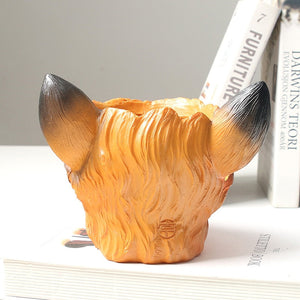 Yorkshire Terrier Love Decorative Flower Pot-Home Decor-Dogs, Flower Pot, Home Decor, Yorkshire Terrier-5