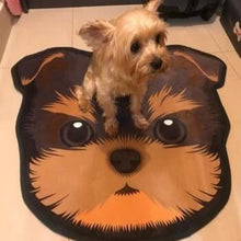 Load image into Gallery viewer, Cutest Yorkie / Yorkshire Terrier Floor Rug-Home Decor-Dogs, Home Decor, Rugs, Yorkshire Terrier-Yorkie / Yorkshire Terrier-Large-1
